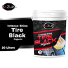 Kazuki Tire Black Organic Glossy Clear 20L